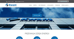 Desktop Screenshot of kwant.net.pl
